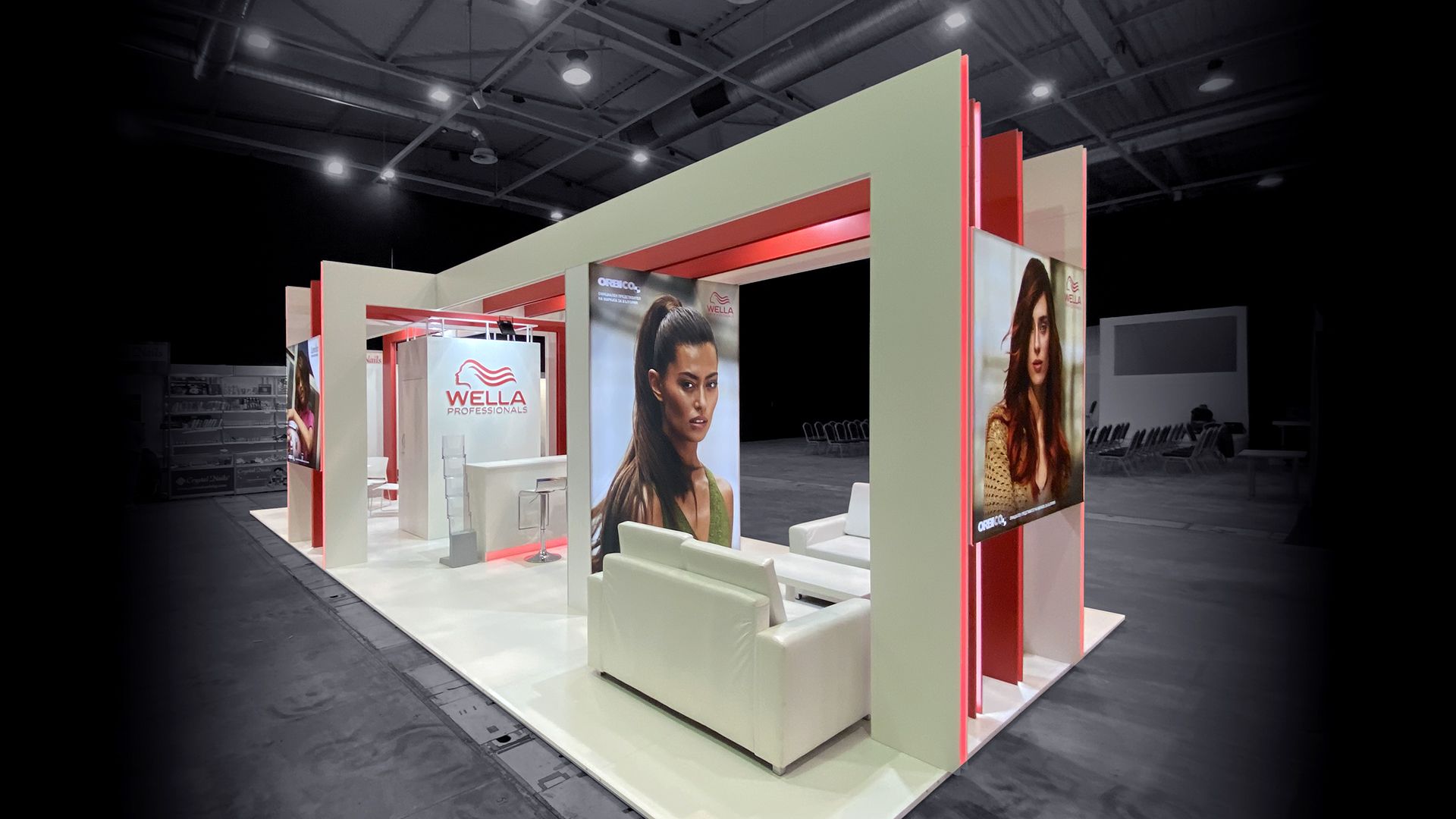 EXHIBITION STAND WELLA