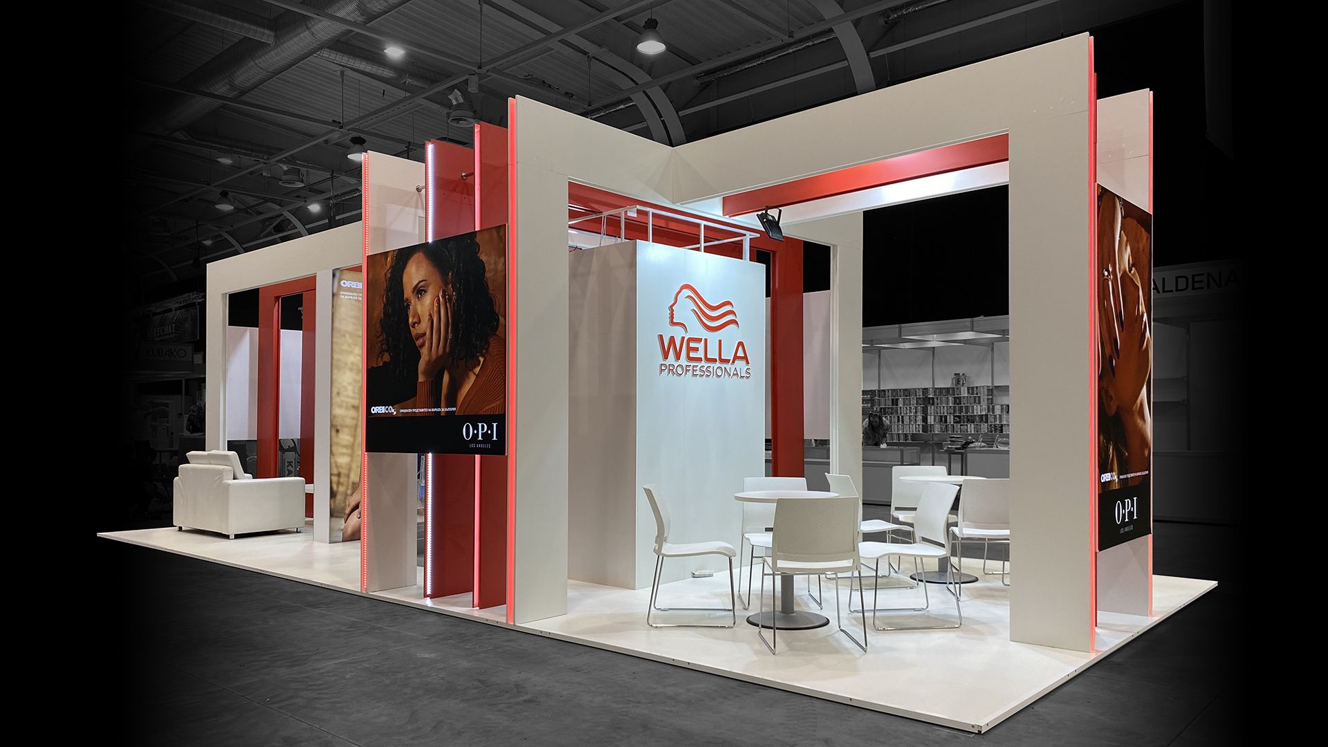 EXHIBITION STAND WELLA