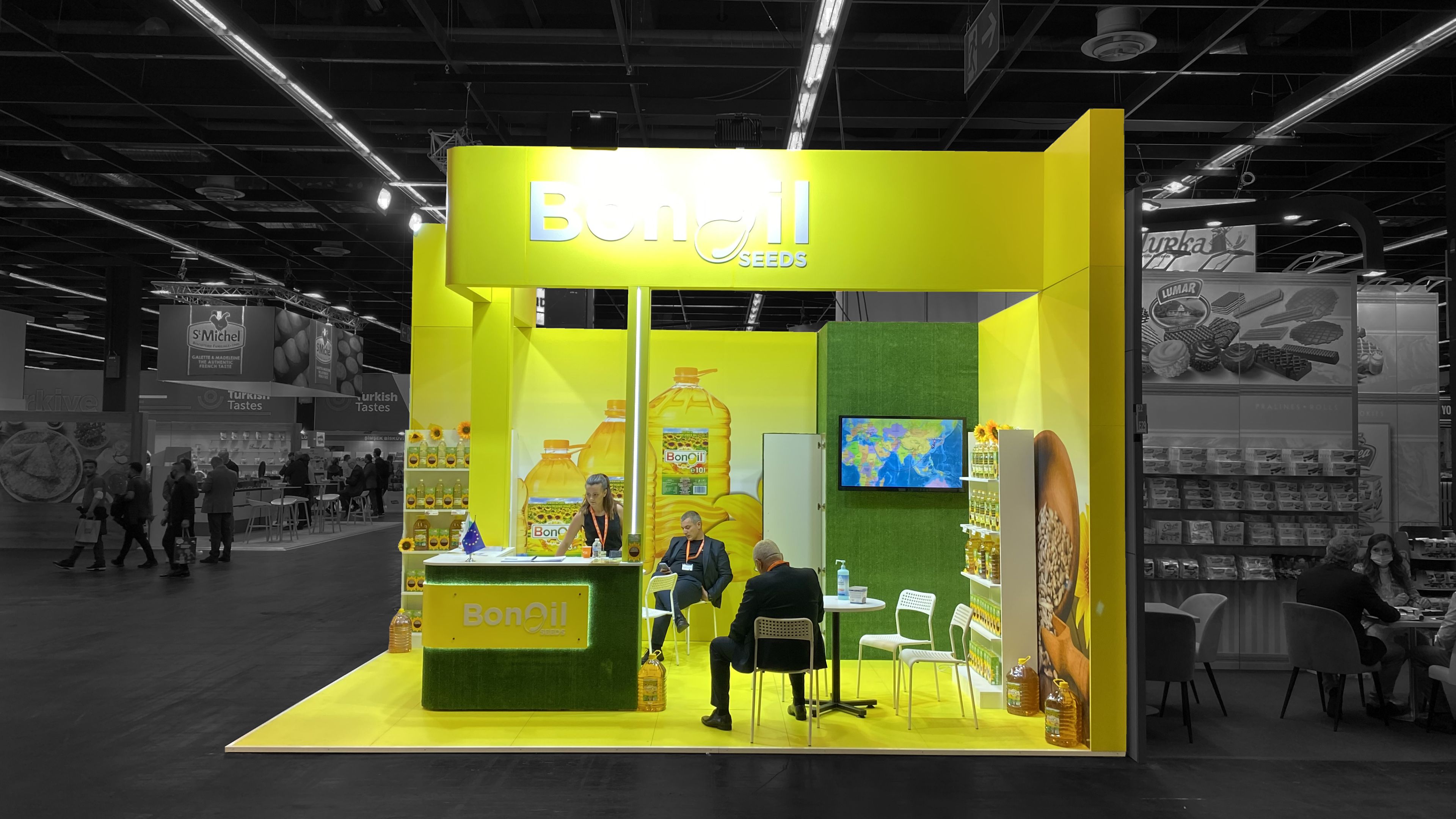 EXHIBITION STAND BONOIL