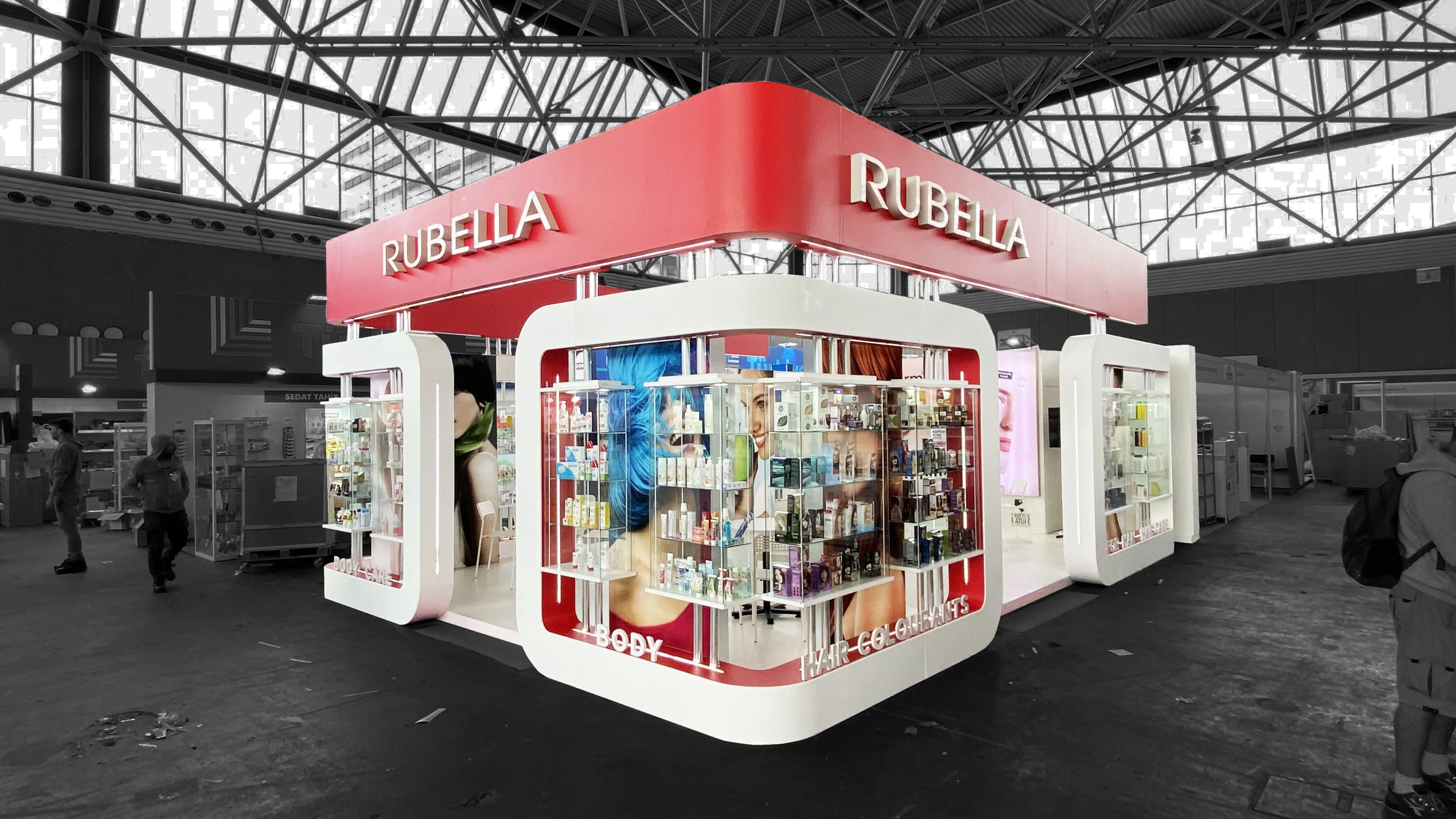 EXHIBITION STAND RUBELLA